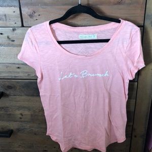 Abercrombie let’s brunch tee